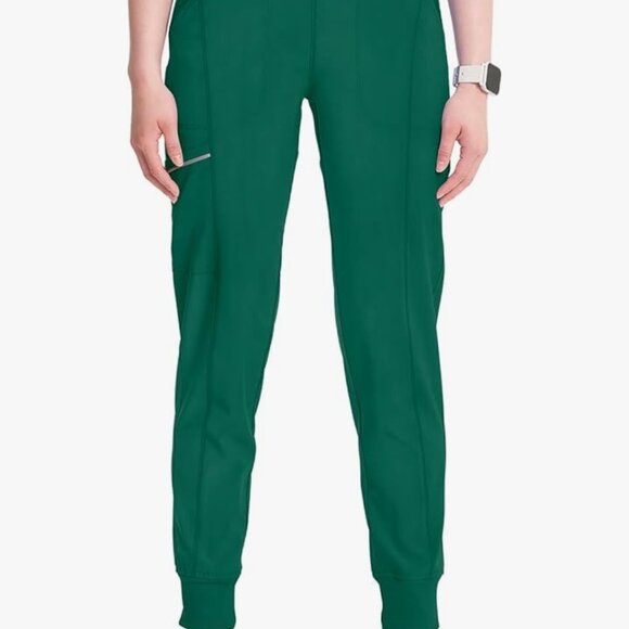 Cherokee Infinity Womens Scrub Jogger Pants Mid Rise - Picture 1 of 7